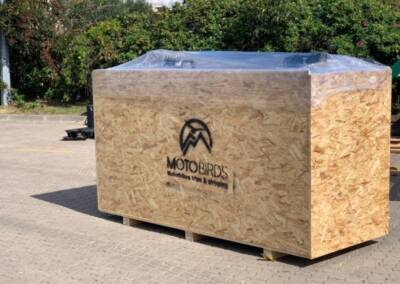 MotoBirds motorcycle packing and shipping — photo 3
