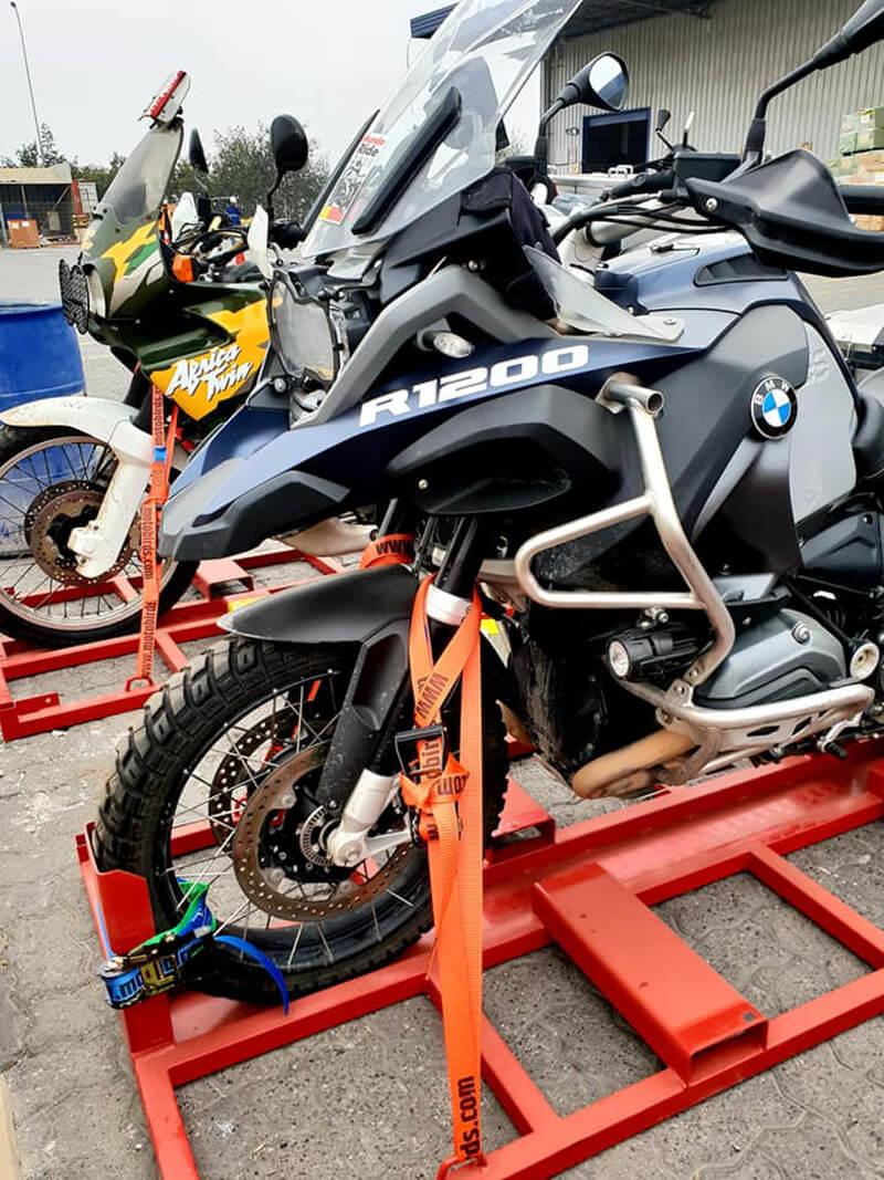TRANSPORT OF MOTORCYCLES
