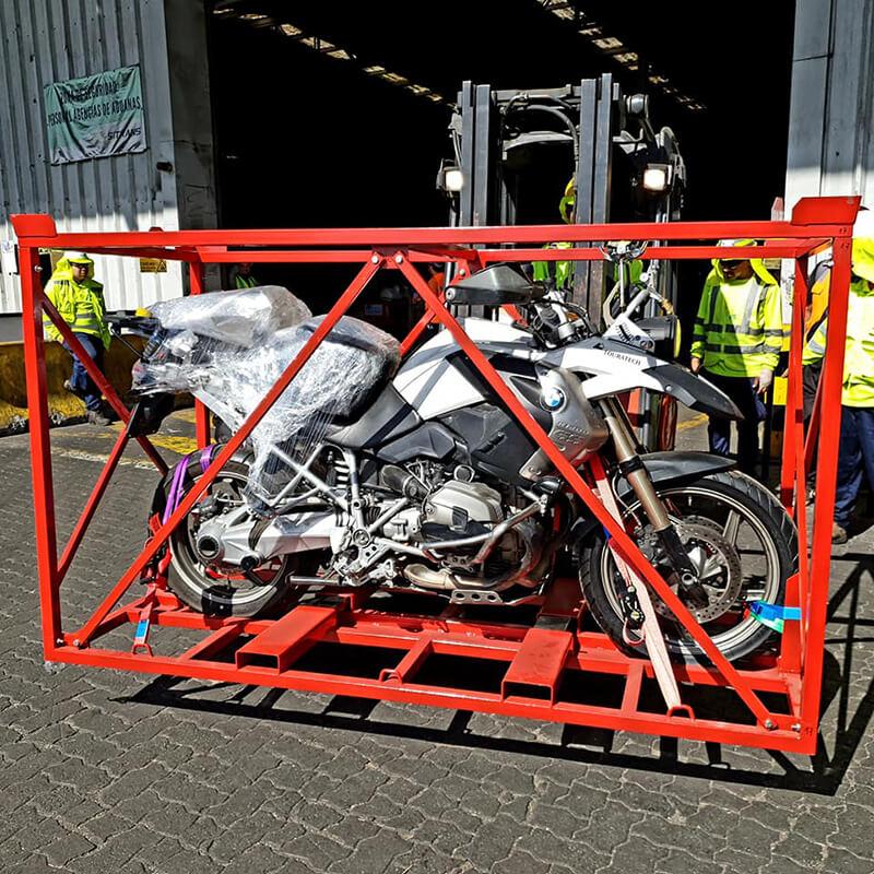 TRANSPORT OF MOTORCYCLES