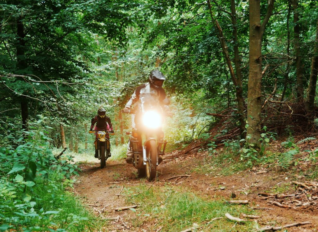 women riders’ off-road campout