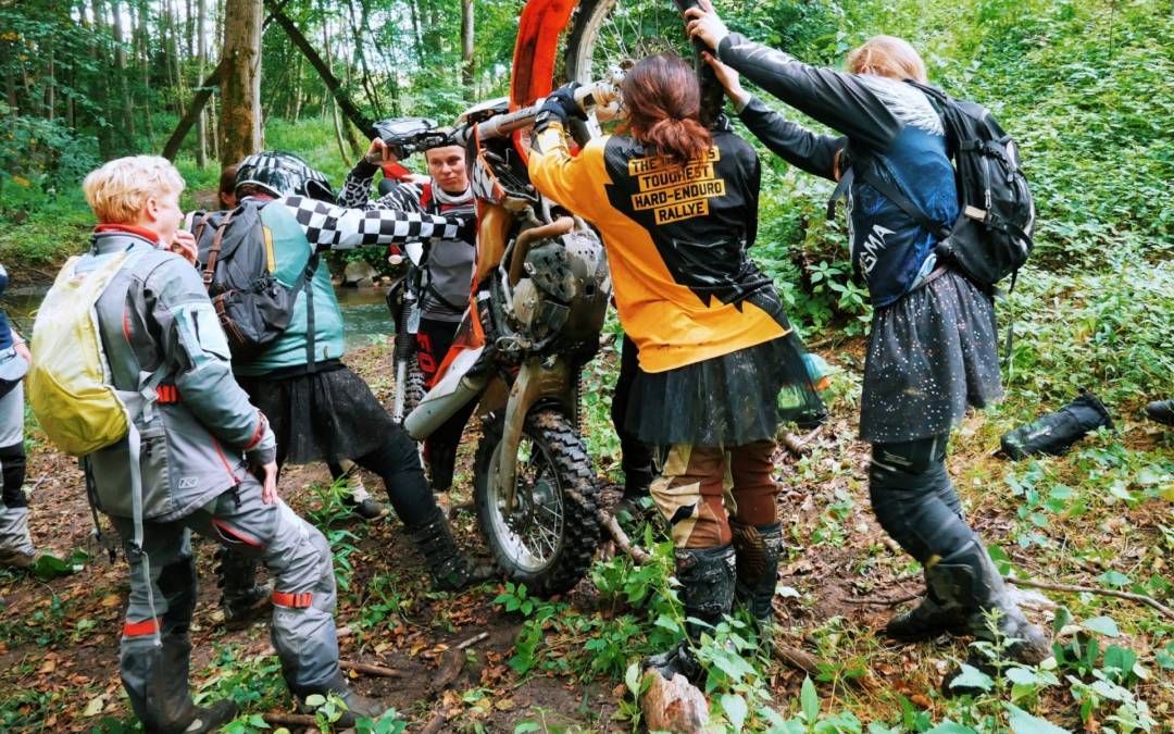 Women Riders’ Off-Road Campout: Girls and Their Toys
