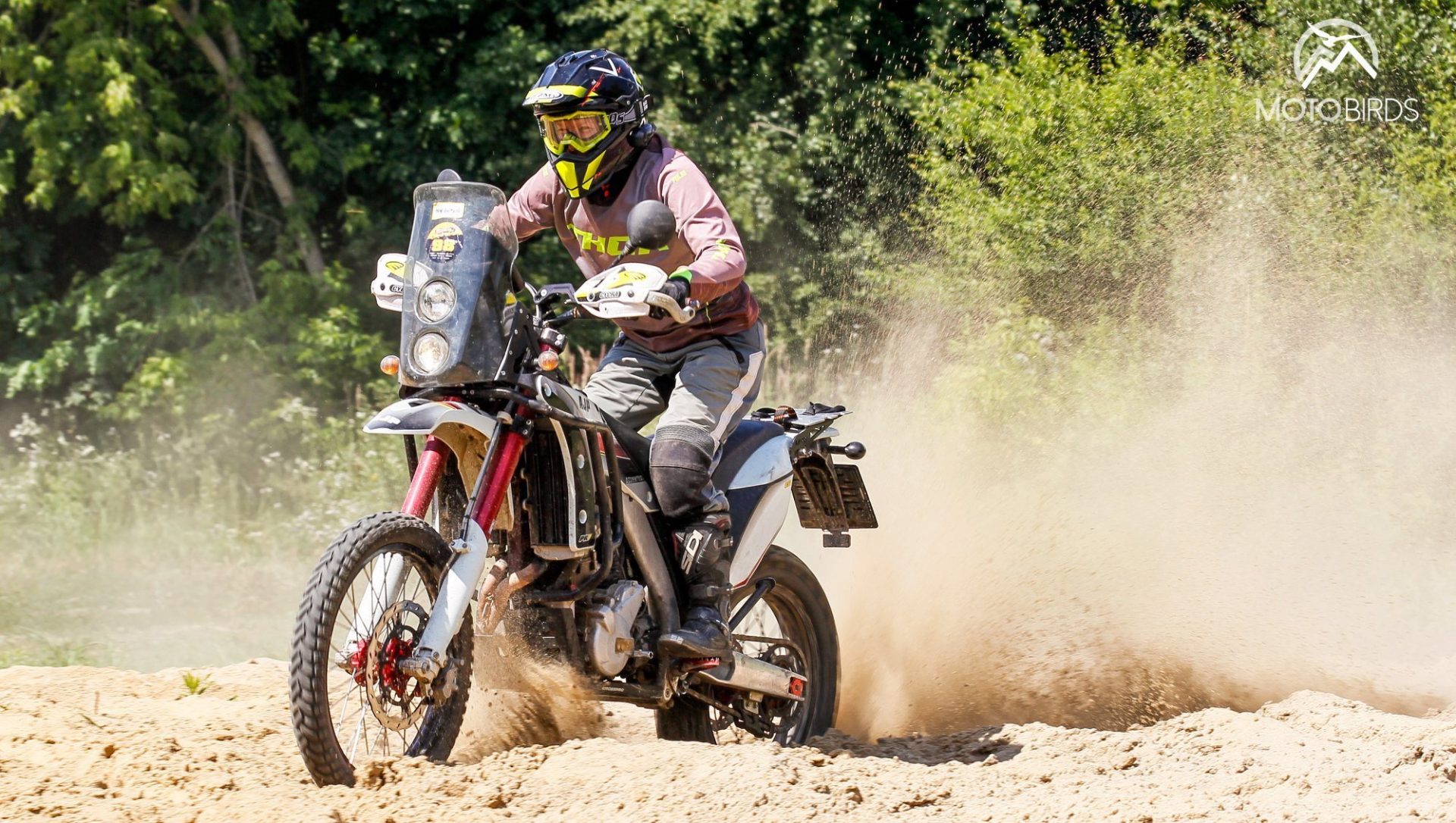 female motorcycle training by MotoBirds