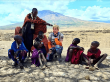 Visit to the Masai village in Tanania