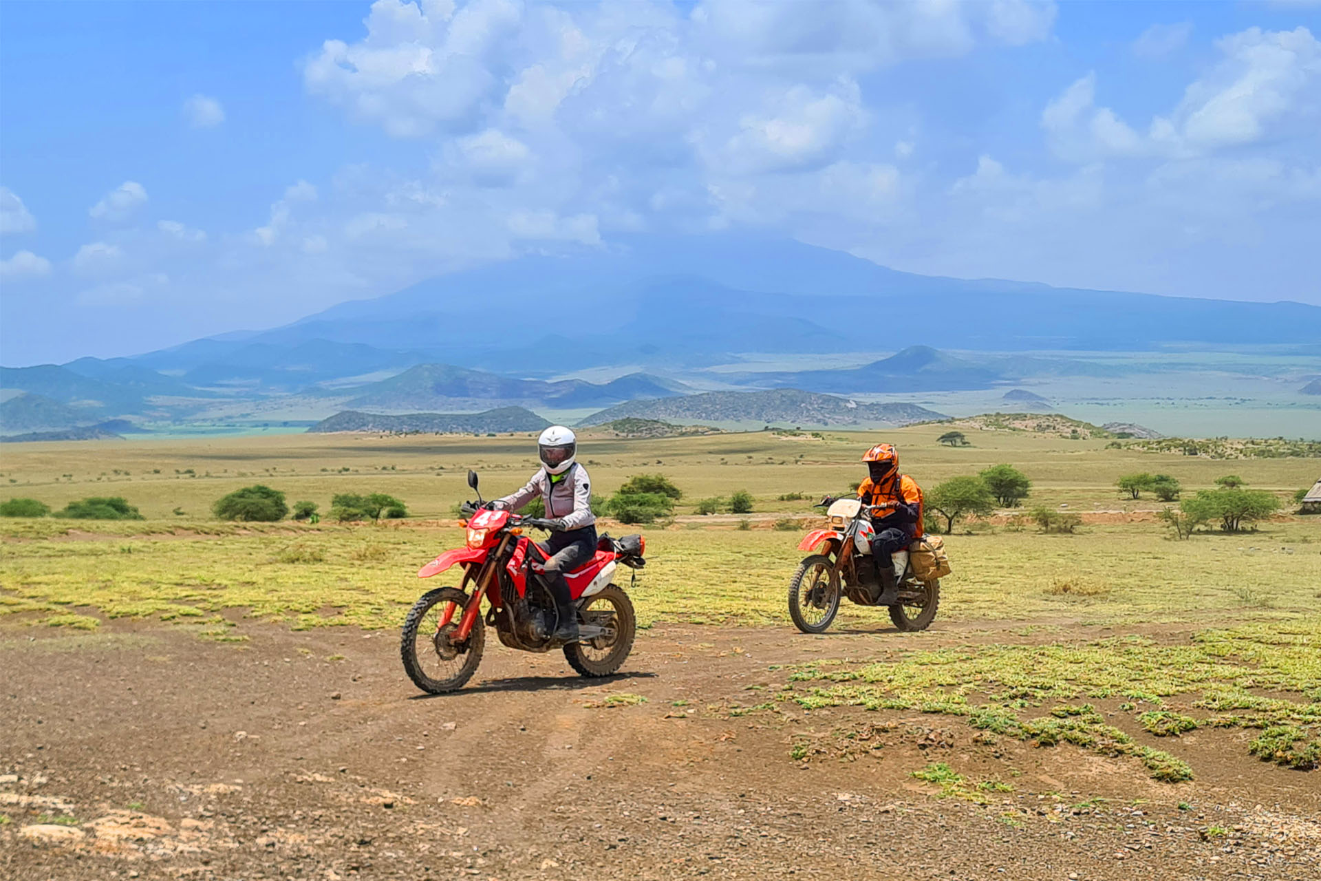 Tanzania Africa offroad motorcycle tour