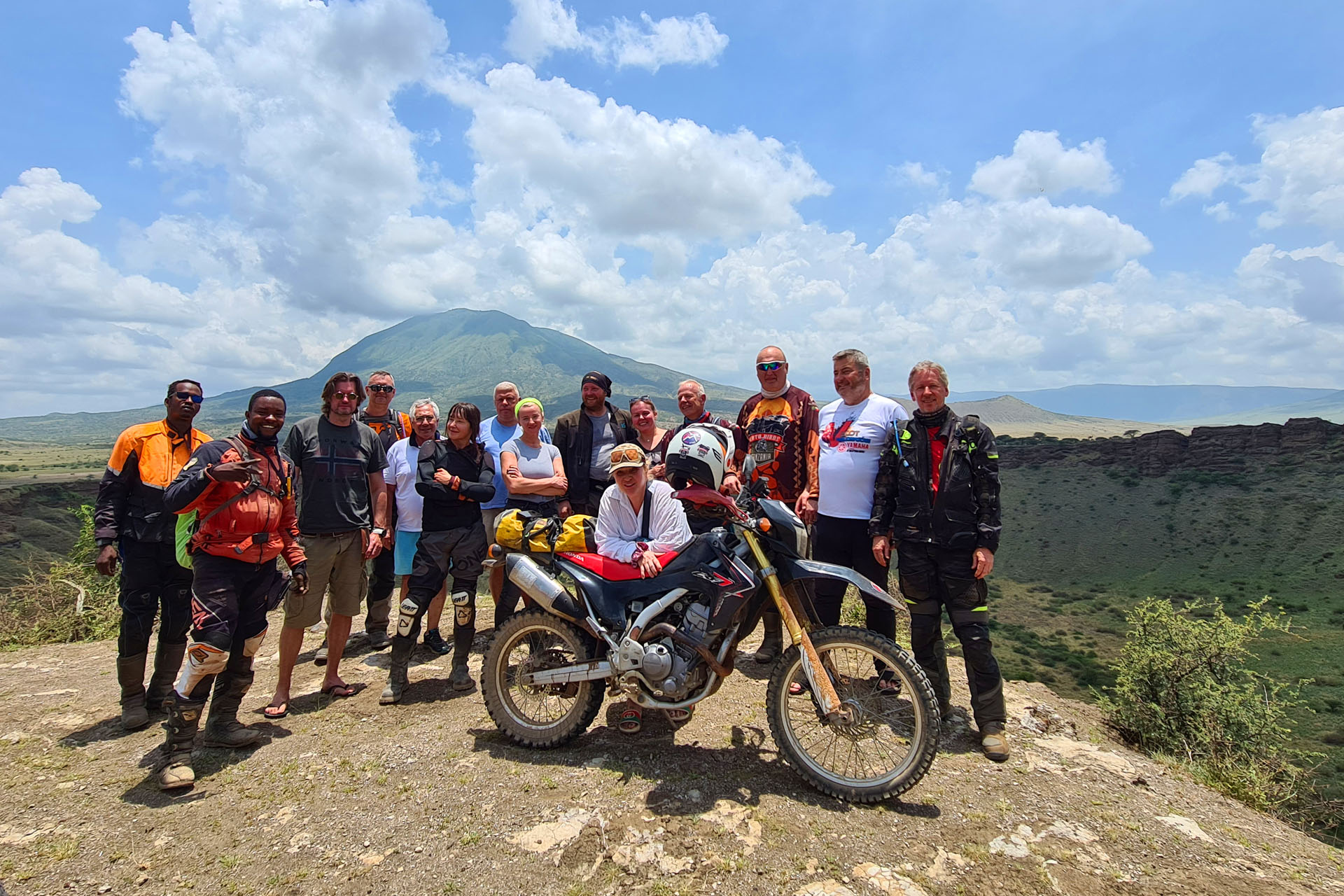 motorcycle tour to Africa Tanzania offroad