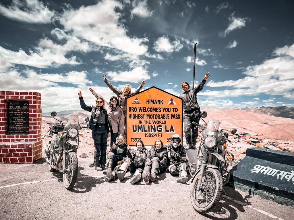 The highest Himalayan passes Women Only offroad edition 3 13.08.
