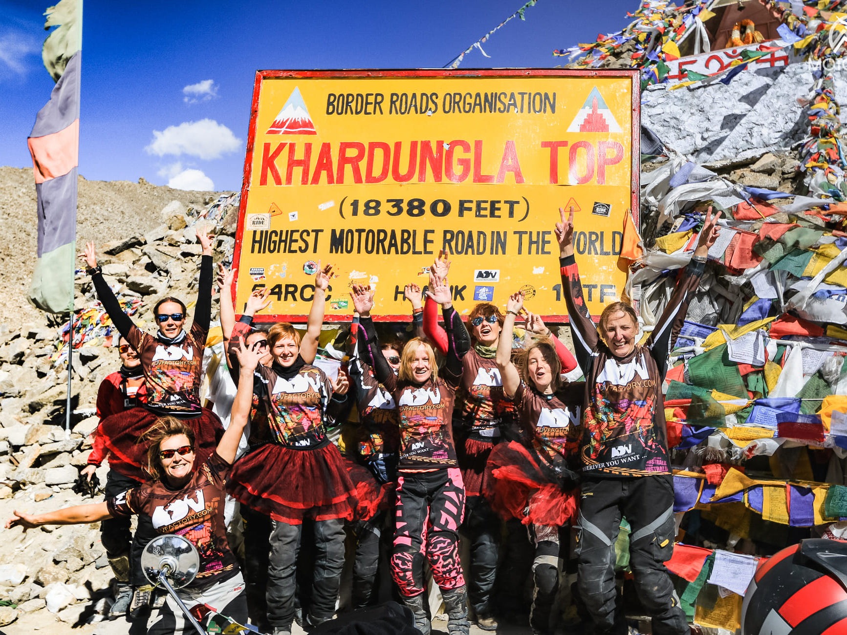 przelecz Khardungla w Himalajach