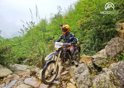 Single tracks in North Vietnam