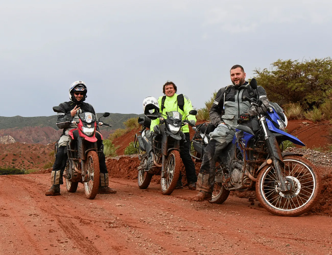 •	grupa MotoBirds na motocyklach w Ameryce Południowej