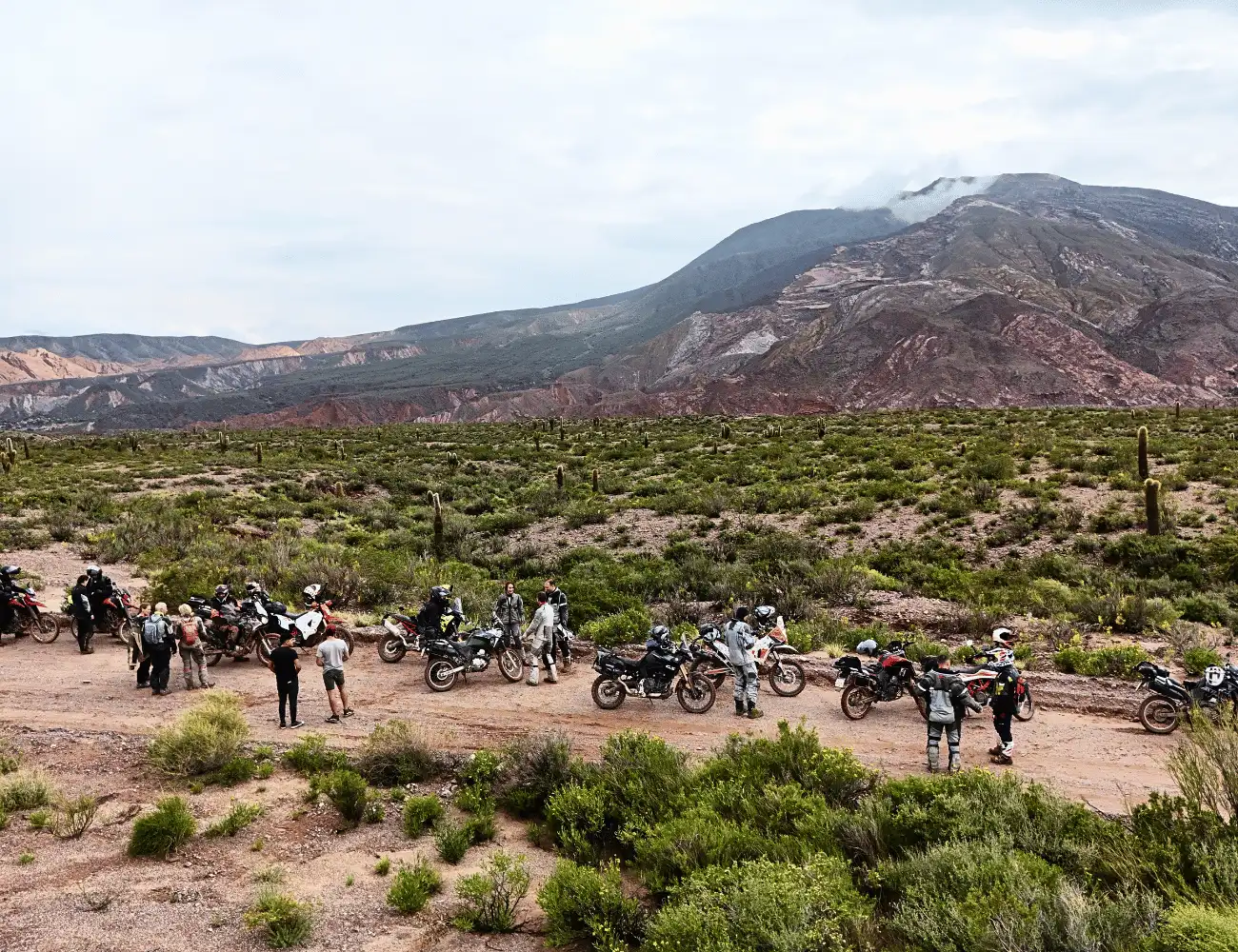 •	grupa MotoBirds na motocyklach w Ameryce Południowej