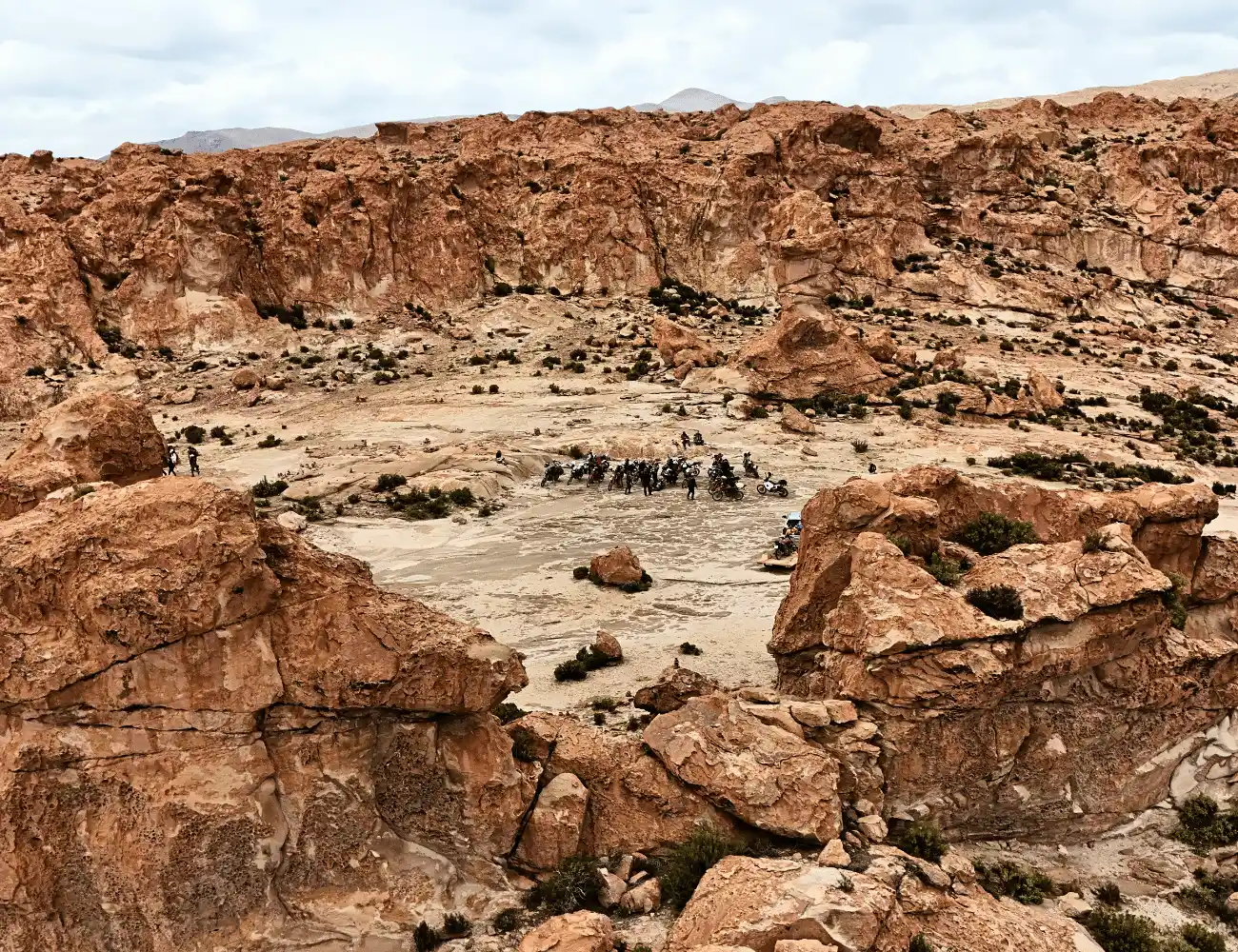 •	pustynia Atacama podczas wyprawy motocyklowej