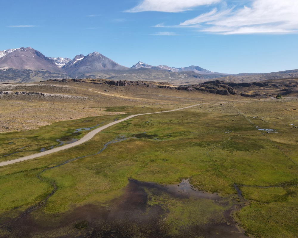 Patagonian Andes landscape